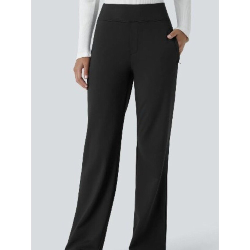 DayStretch Mid Rise Side Zipper Pocket Work Pants